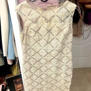 Adrianna Papell cream dress